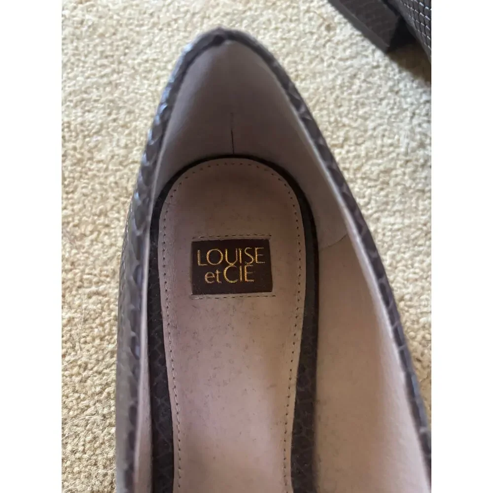 Louise et Cie brown loafers